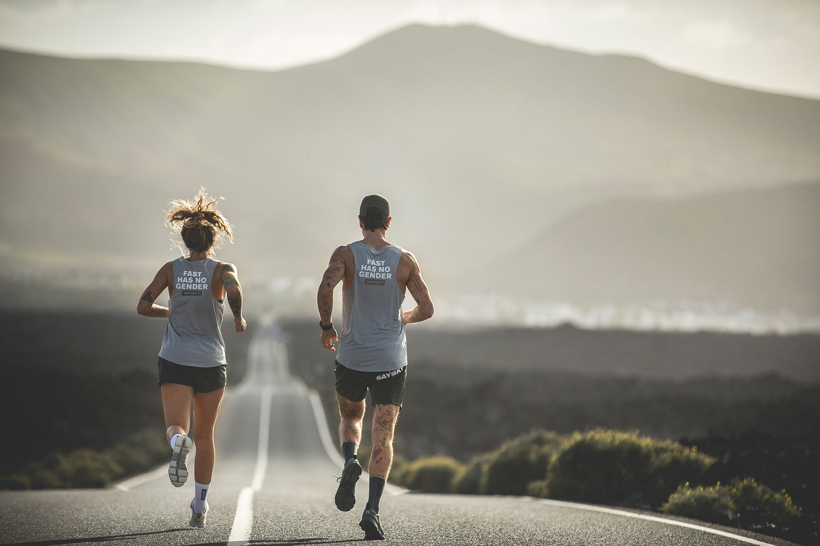 SAYSKY Fast Has No Gender Singlet