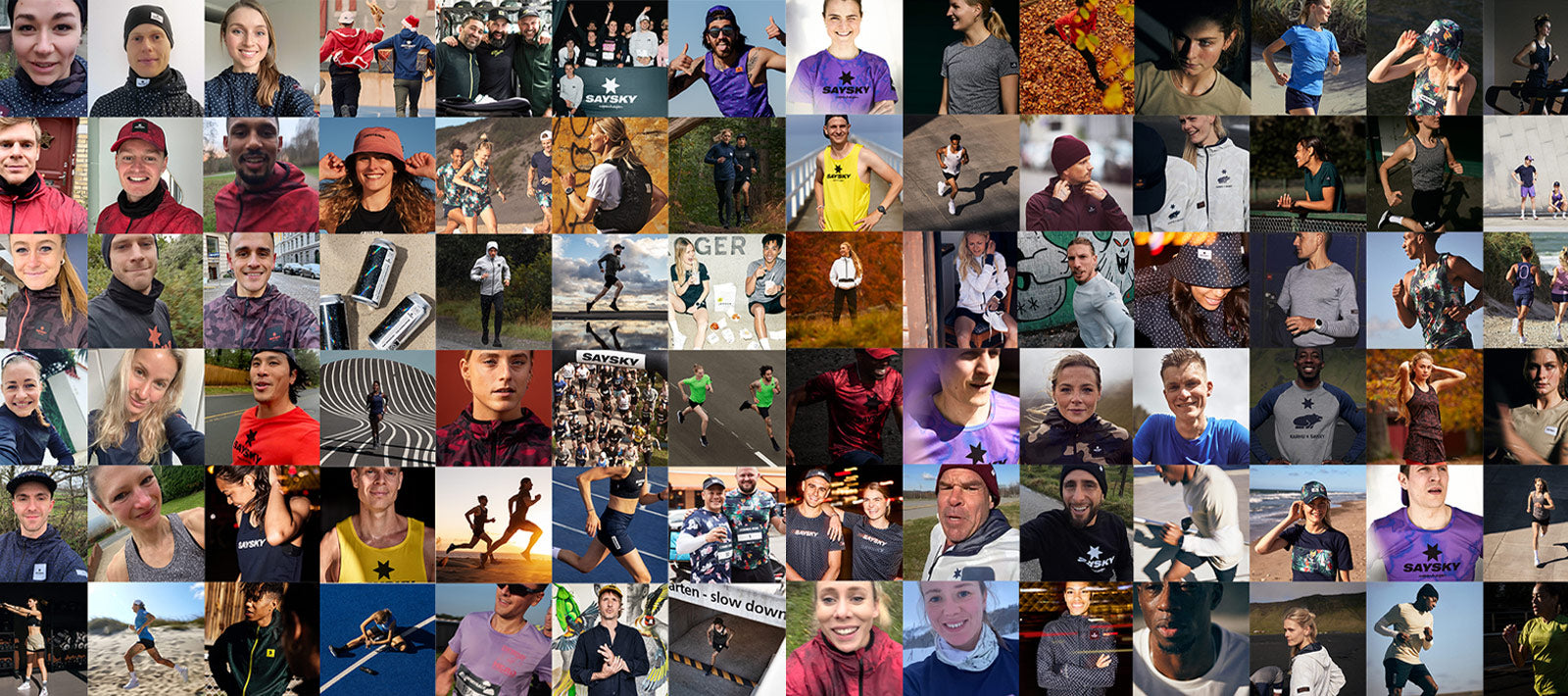 Hit the ground running - med SAYSKY atleterne