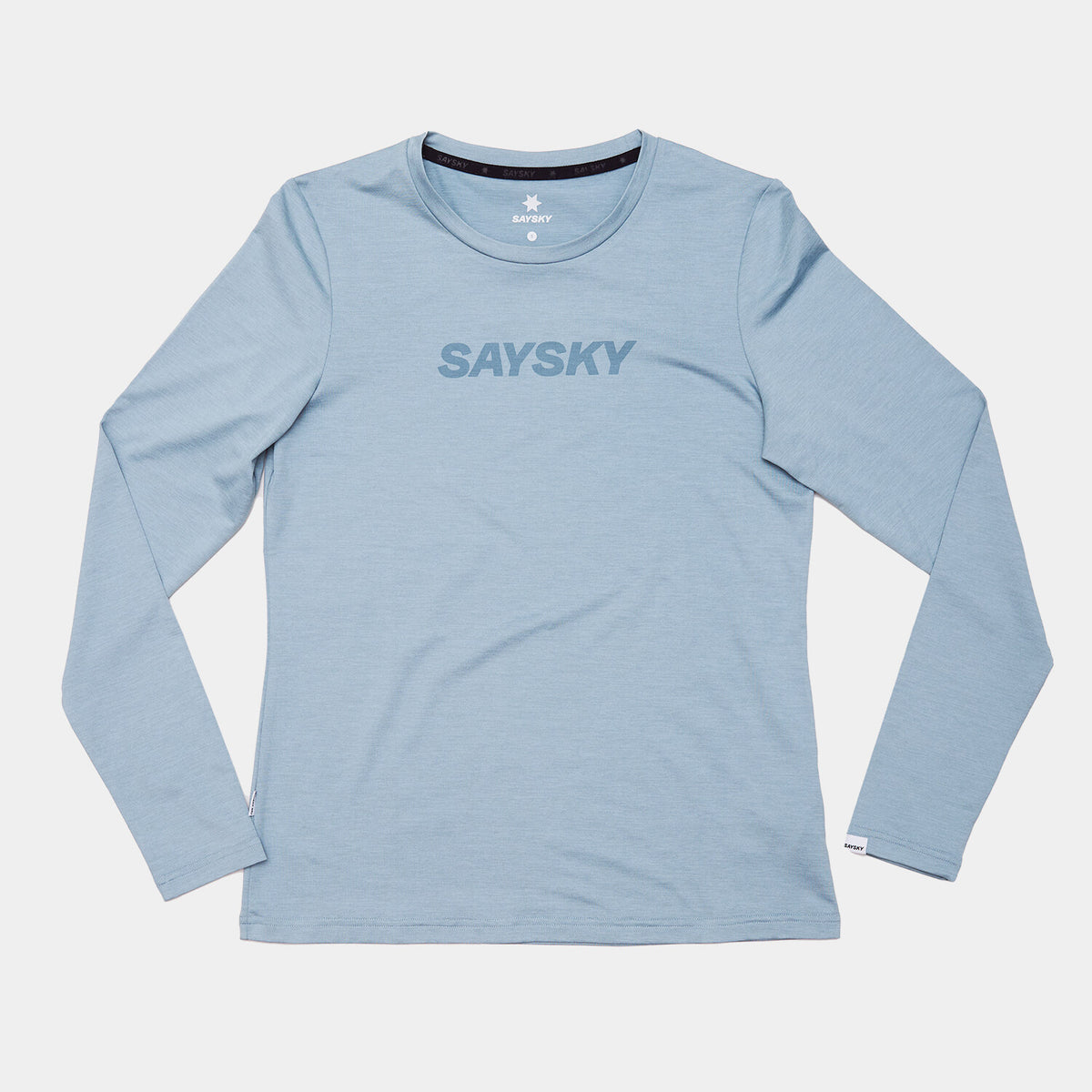 Saysky Logo Pace Long Sleeve Blå 2010 NWRLS20C2010