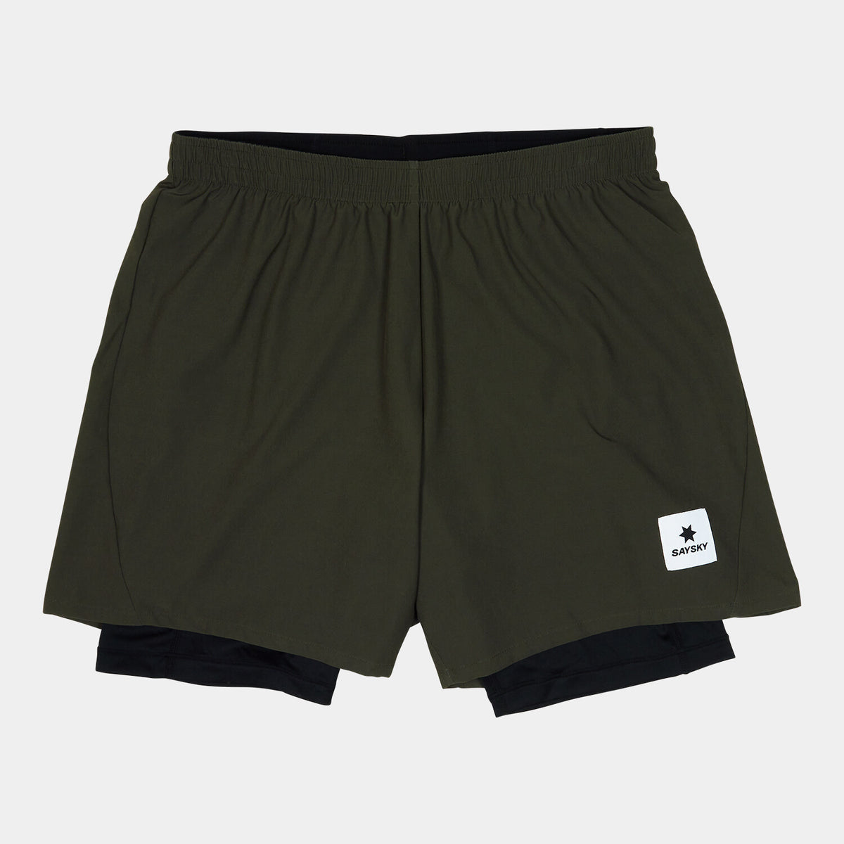 Saysky 2 in 1 Pace Shorts 5'' Grøn 301 XMRSH20C301