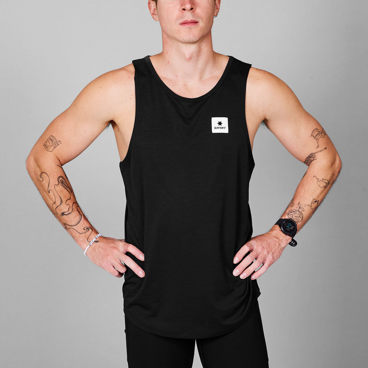 Saysky Clean Combat Pro Singlet Sort 901 XMRSI30C901