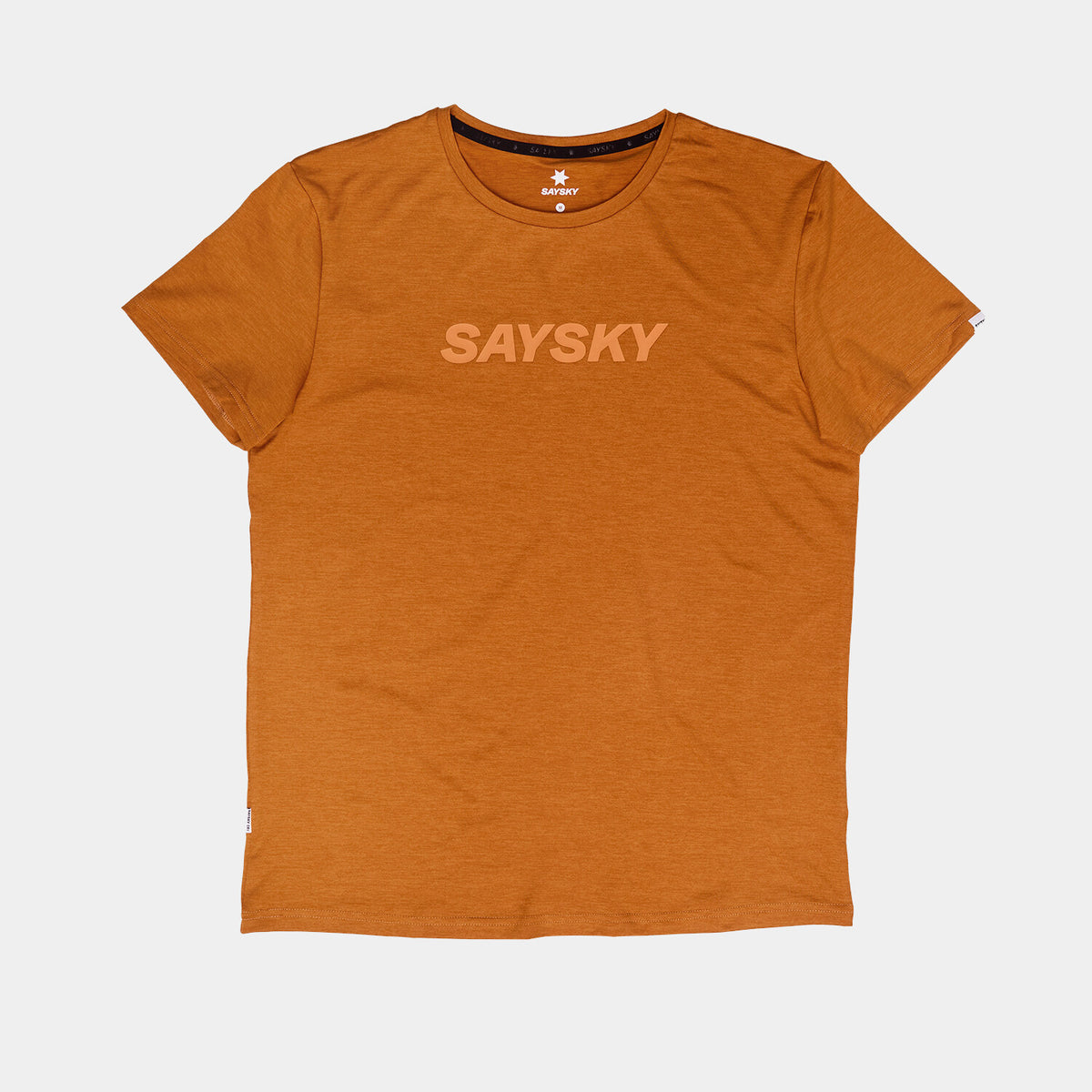 Saysky Logo Pace T-Shirt Orange 4008 OMRSS20C4008