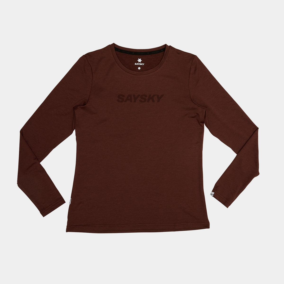 Saysky Logo Pace Long Sleeve Rød 5008 OWRLS20C5008