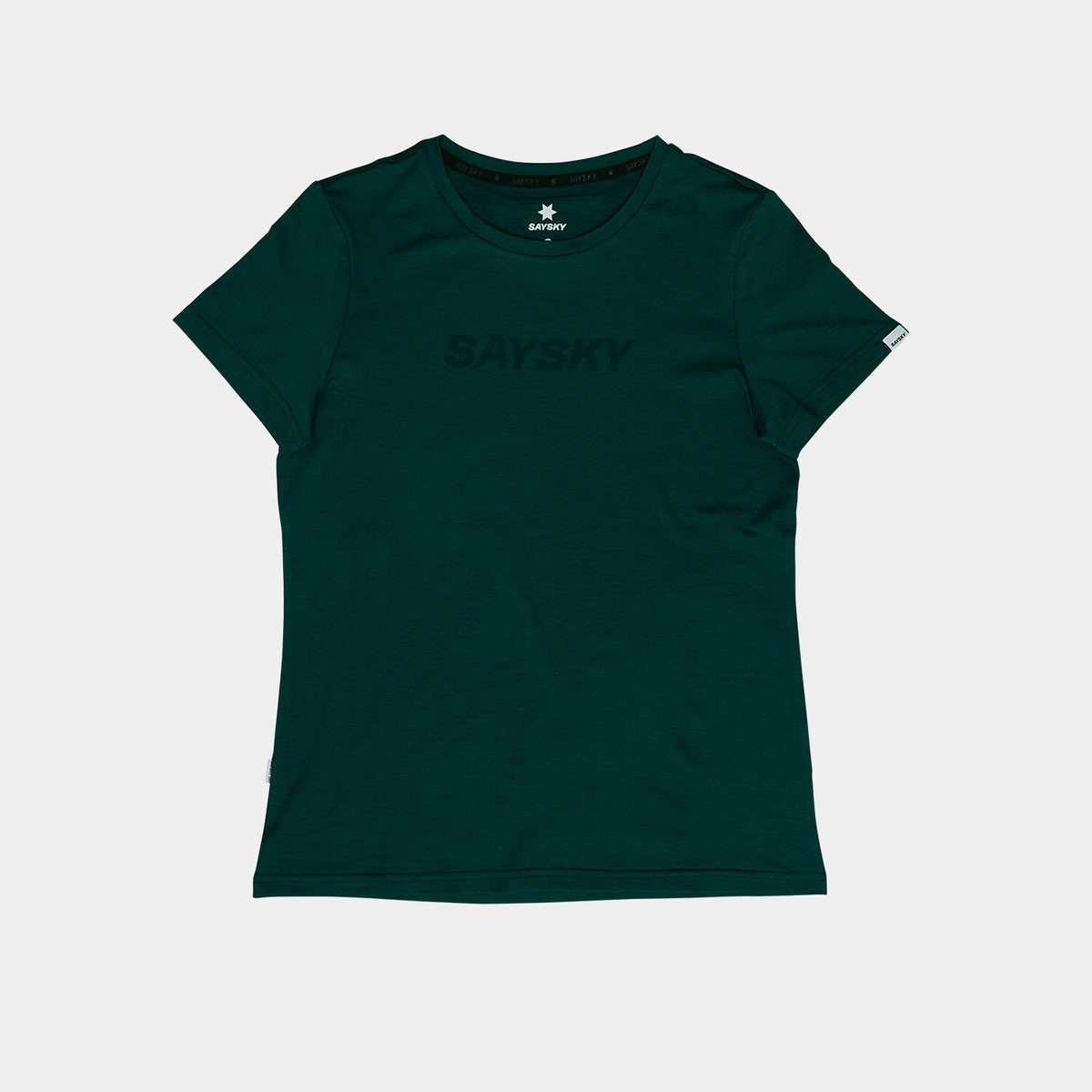 Saysky Logo Pace T-Shirt Grøn 3010 OWRSS20C3010