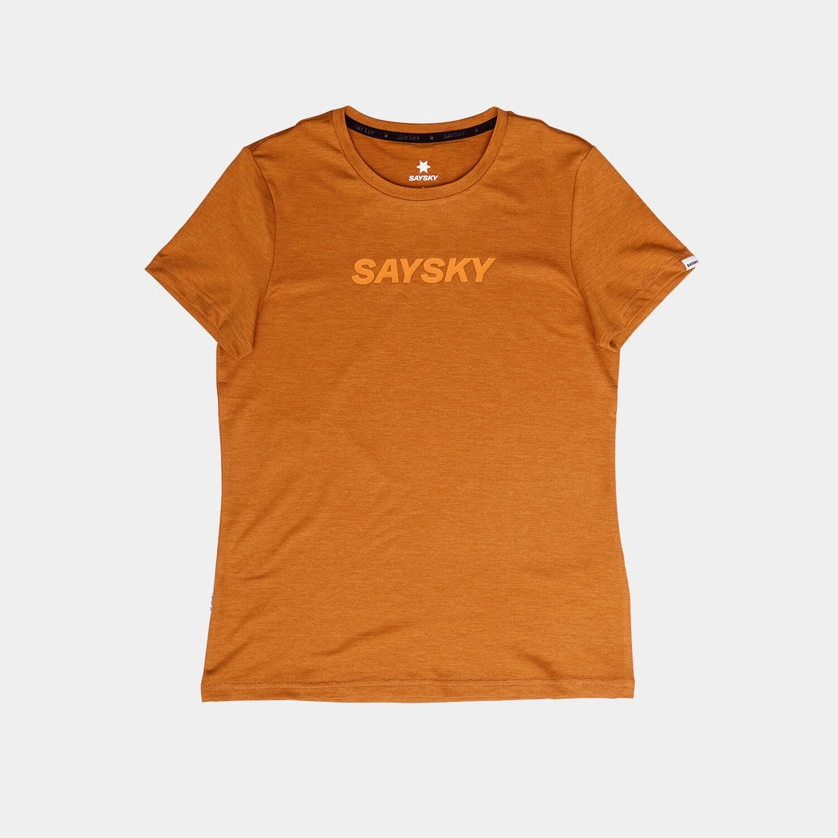 Saysky Logo Pace T-Shirt Orange 4008 OWRSS20C4008
