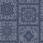 Blå Paisley Blå Paisley