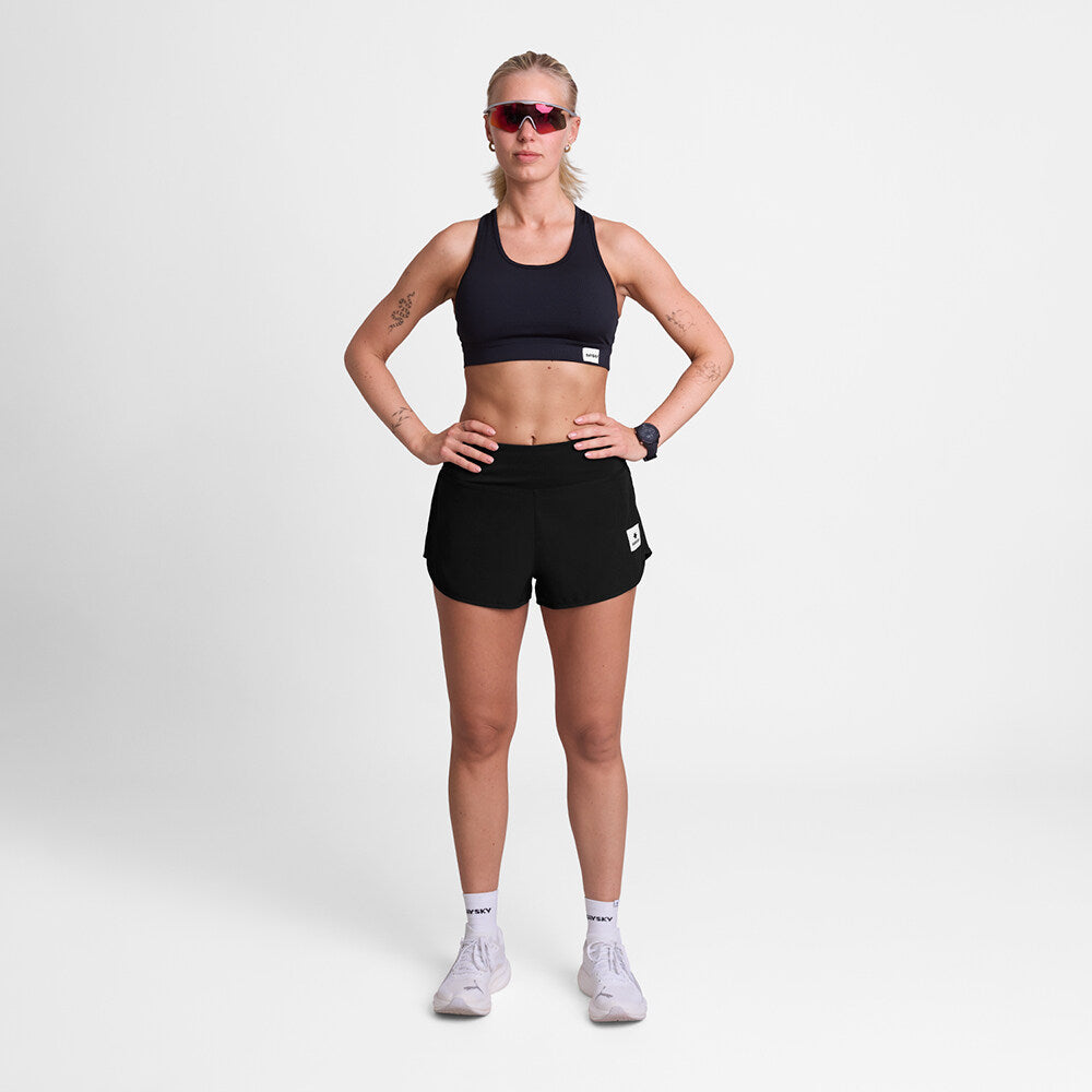 Saysky Pace Shorts 3'' Sort 901 XWRSH24C901