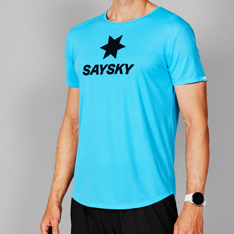 SAYSKY Logo Flow T-shirt T-SHIRTS 205 - BLUE