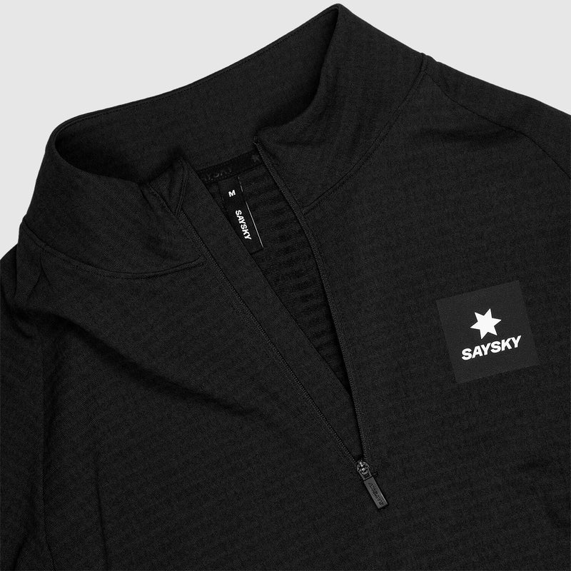 Saysky Blaze Half Zip Light Fleece Sort 9001 KMRFL03C9001