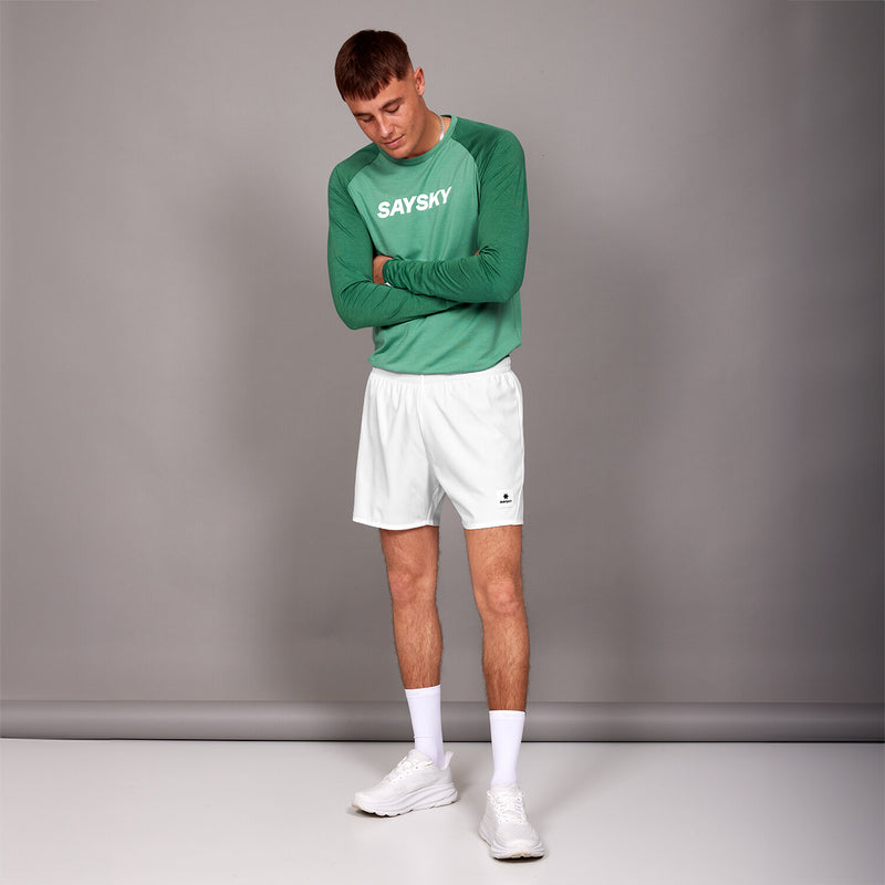 Saysky Pace Shorts 5'' Hvid 101 XMRSH21C101