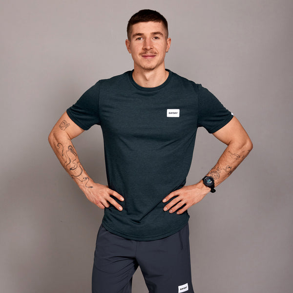 Saysky Clean Motion T-shirt Grå 6001 XMRSS51C6001