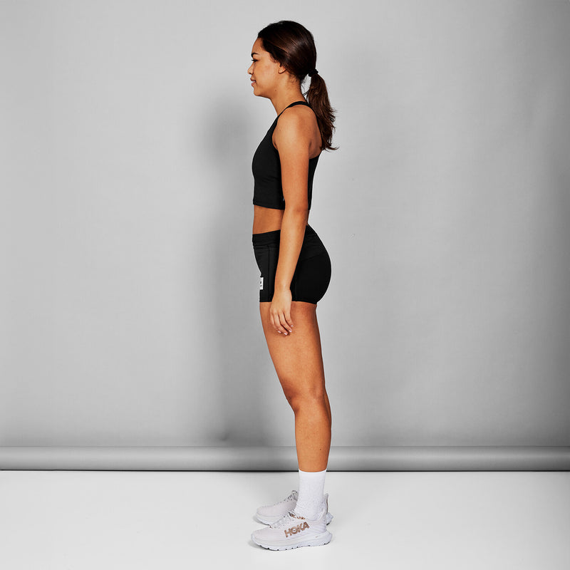 Saysky Flow+ Race Short Tights 1'' Sort 901 LWRST60C901