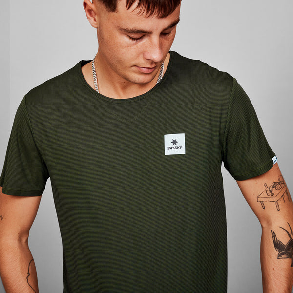 Saysky Clean Flow T-shirt Grøn 301 XMRSS60C301