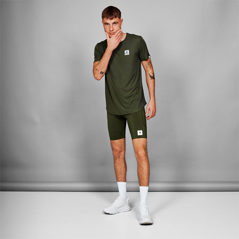 Saysky Clean Flow T-shirt Grøn 301 XMRSS60C301