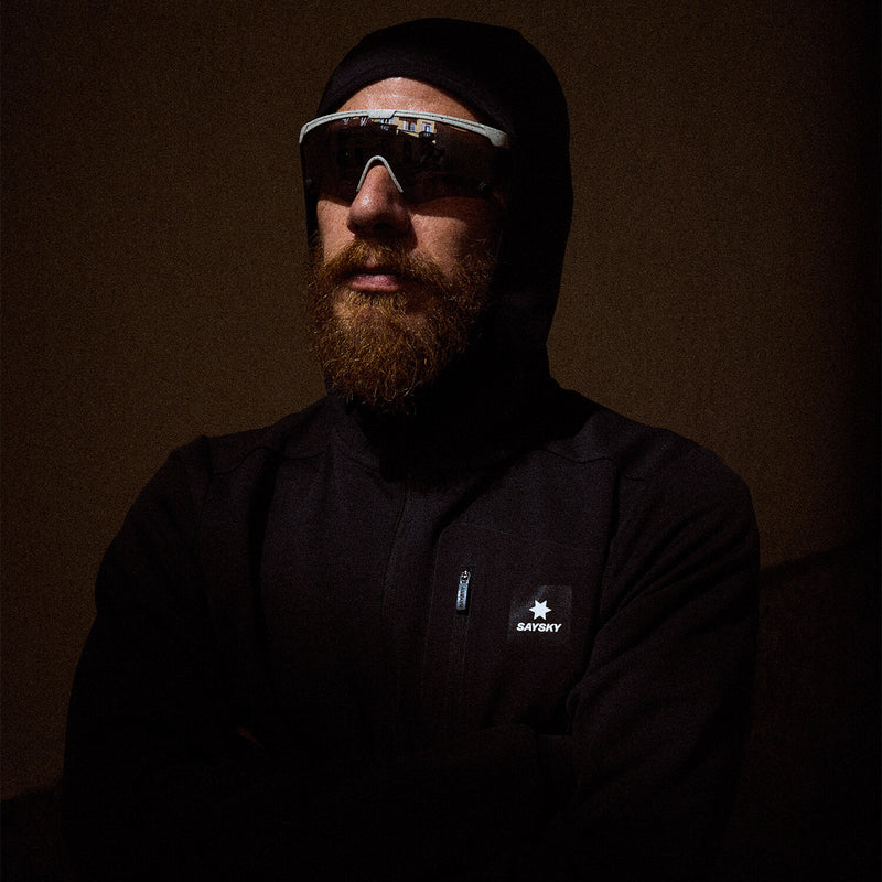 Saysky Pace Half Zip Hoodie Sort 9001 MMRHO01C9001