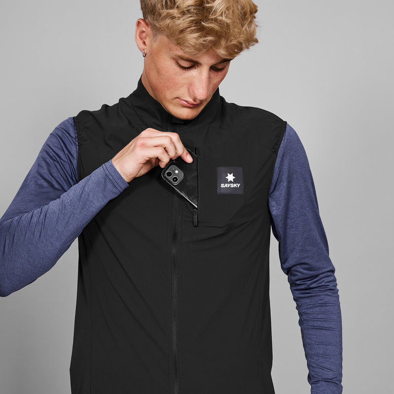 Saysky Clean Pace Flex Vest Sort 901 XMRVE20C901