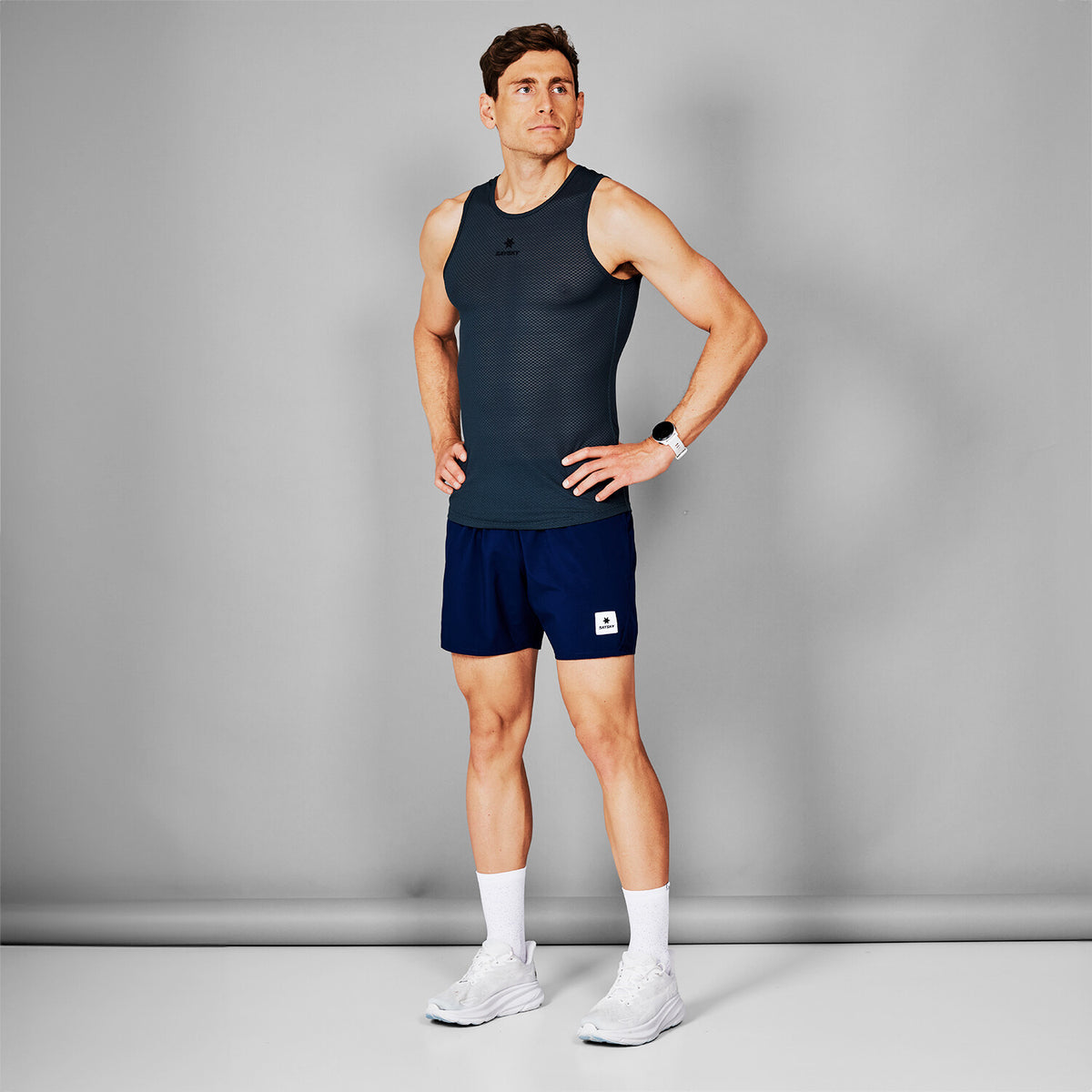 Saysky Mesh Base Layer Singlet Grå 601 XMRBL31C601