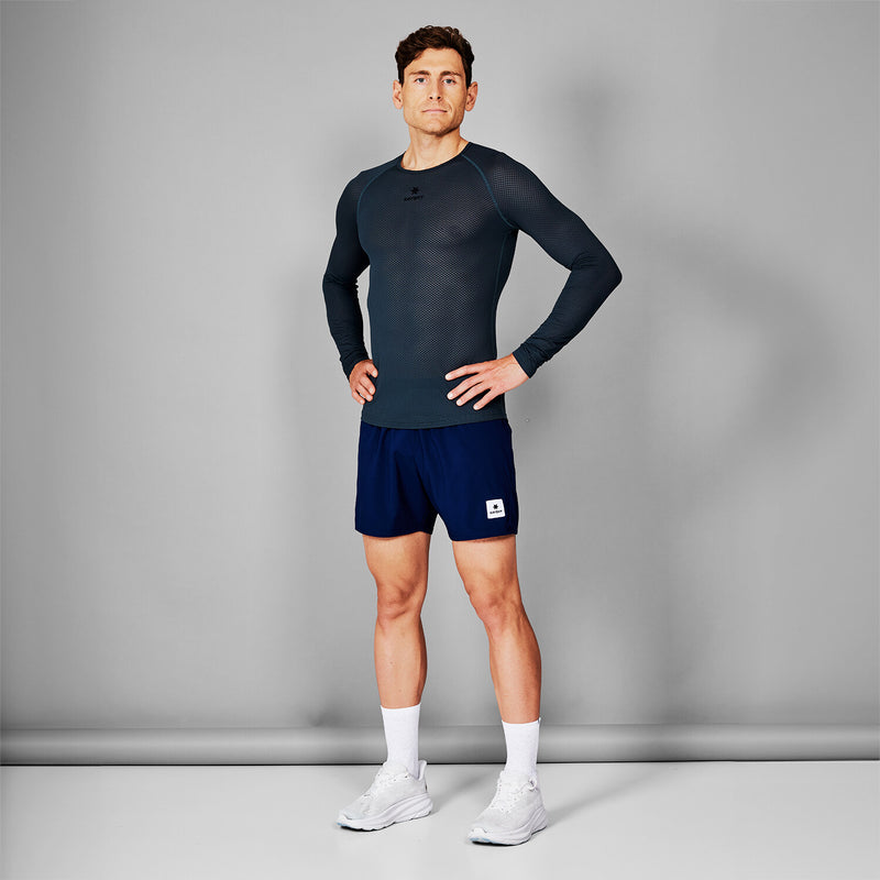 Saysky Mesh Base Layer Long Sleeve Grå 601 XMRBL32C601