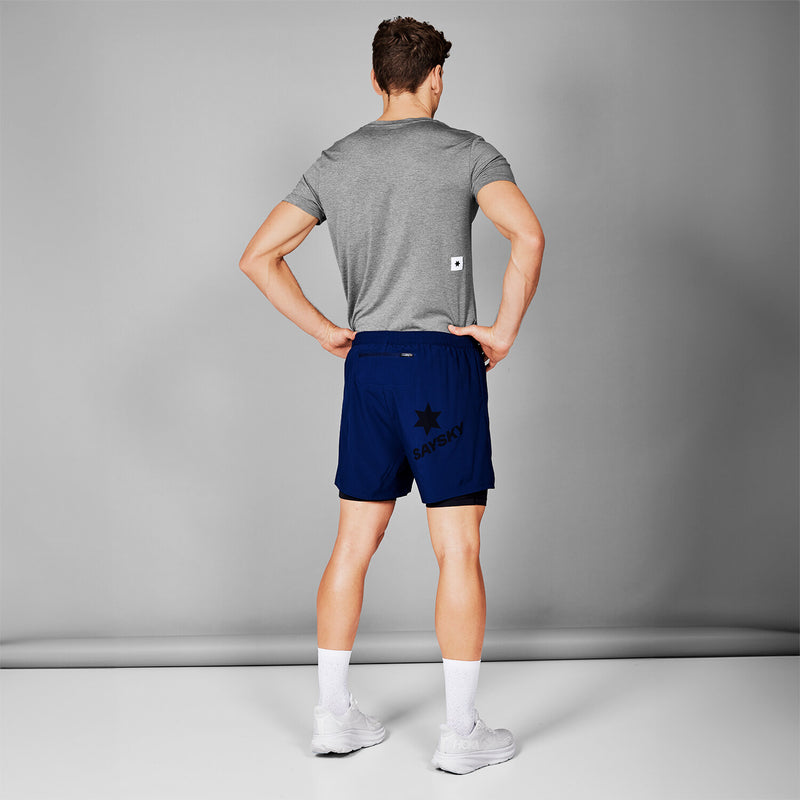 Saysky 2 in 1 Pace Shorts 5'' Blå 201 XMRSH20C201
