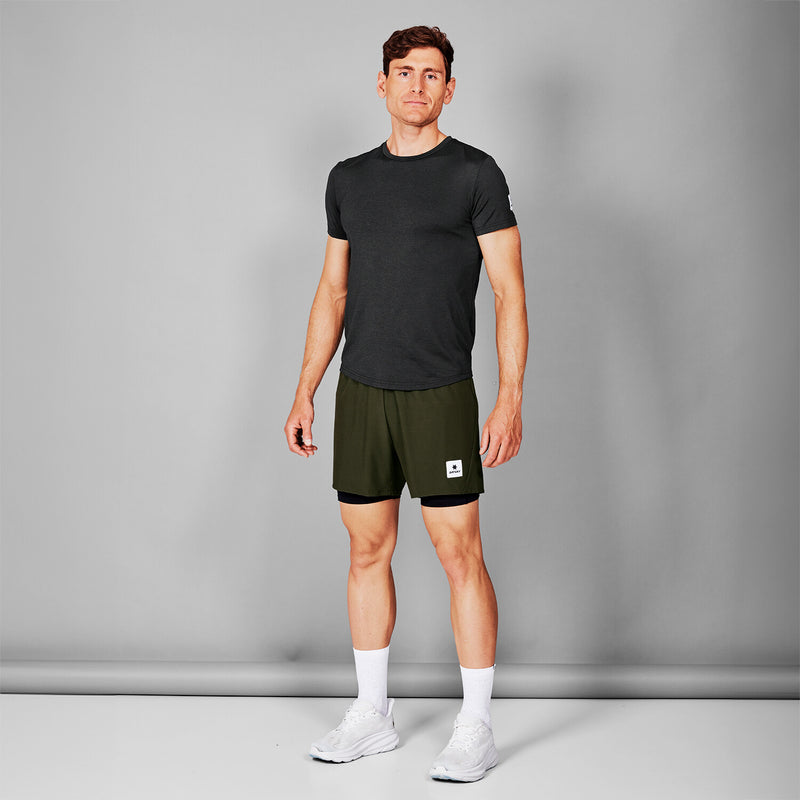Saysky Clean Pace T-shirt Sort 9001 XMRSS20C9001