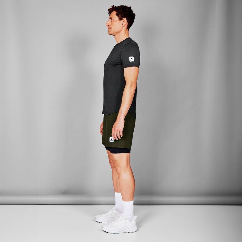 Saysky Clean Pace T-shirt Sort 9001 XMRSS20C9001