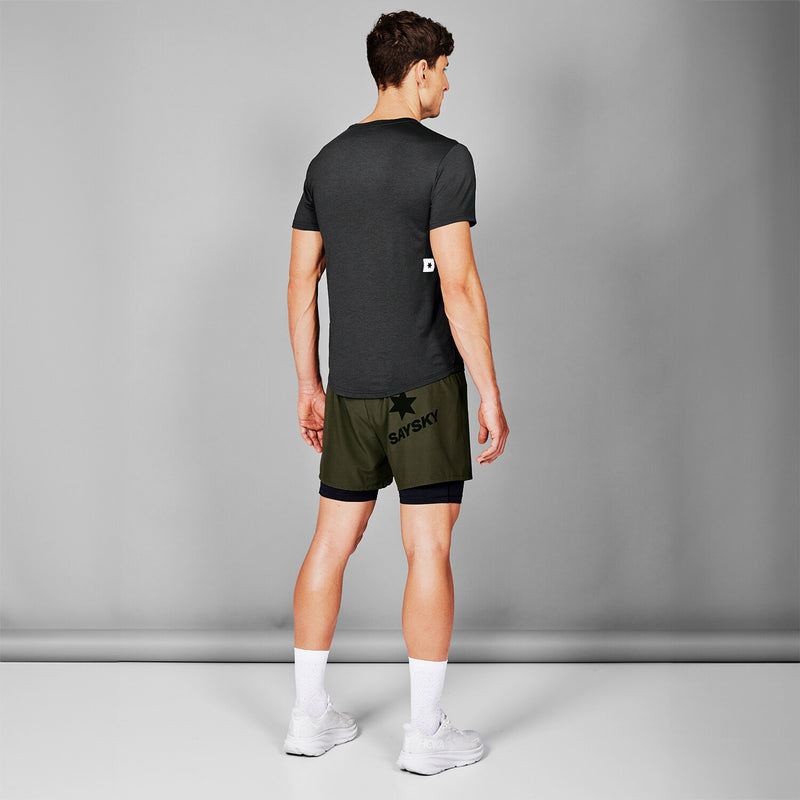 Saysky Clean Pace T-shirt Sort 9001 XMRSS20C9001