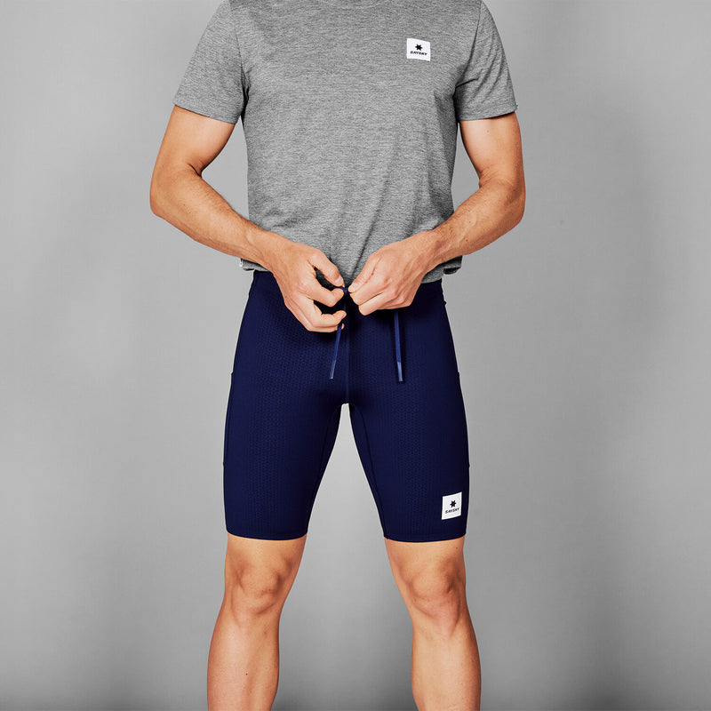 Saysky Combat+ Short Tights 9'' Blå 201 XMRST31C201