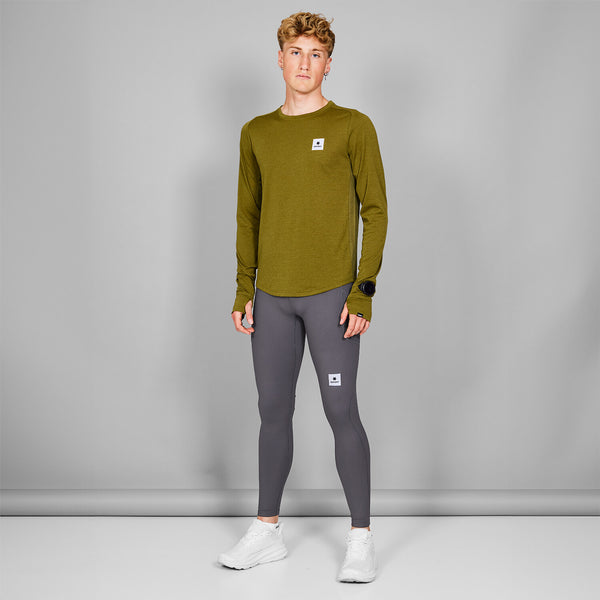 Saysky Clean Flow Long Sleeve Grøn 3006 MMRLS60C3006