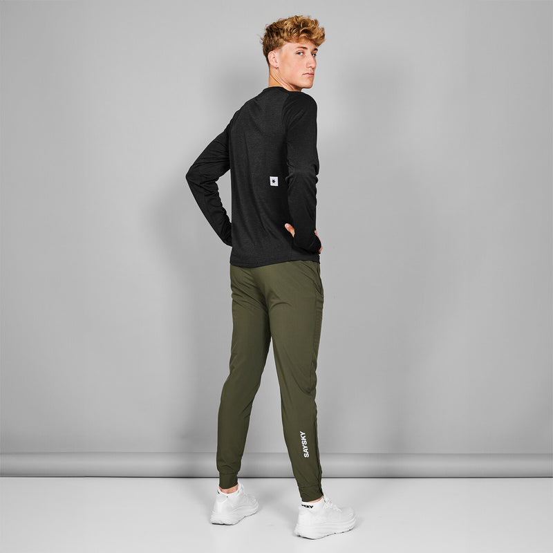Saysky Clean Flow Long Sleeve Sort 9001 MMRLS60C9001