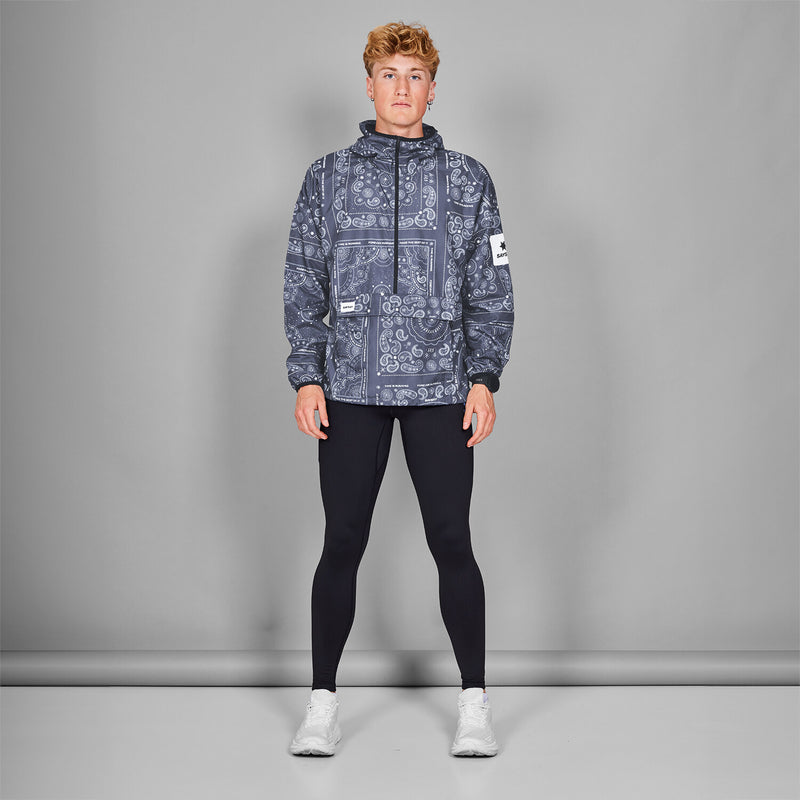 Saysky Paisley Pace Anorak Blå Paisley 1020 MMRJA05C1020