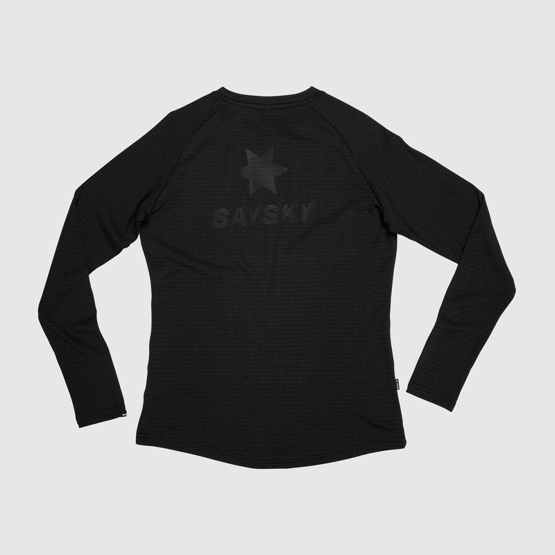 Saysky Blaze Long Sleeve Light Fleece Sort 9001 KWRFL02C9001