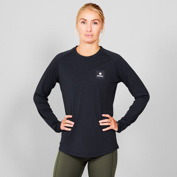 Saysky Blaze Long Sleeve Light Fleece Sort 9001 KWRFL02C9001