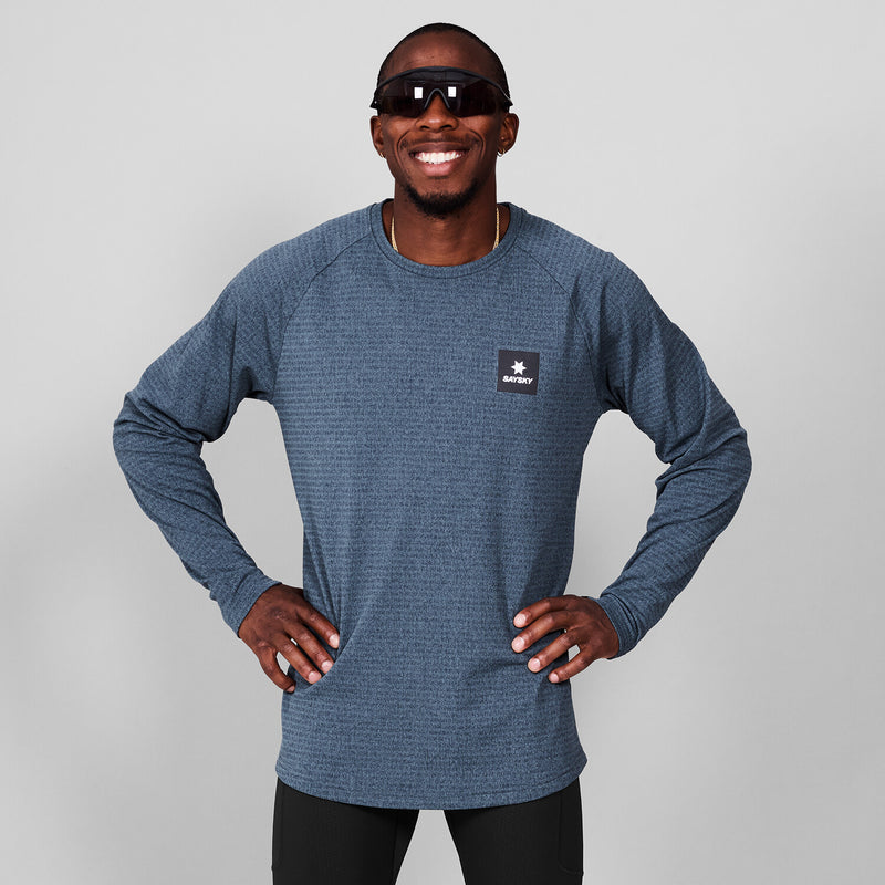 Saysky Blaze Long Sleeve Light Fleece Blå 2009 MMRFL02C2009