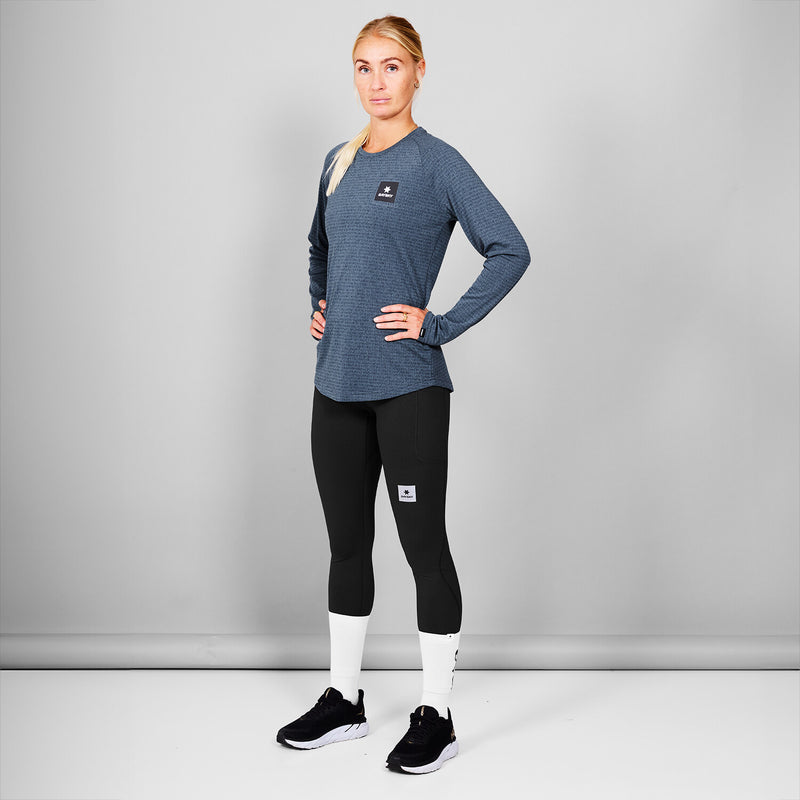 Saysky Blaze Long Sleeve Light Fleece Blå 2009 MWRFL02C2009