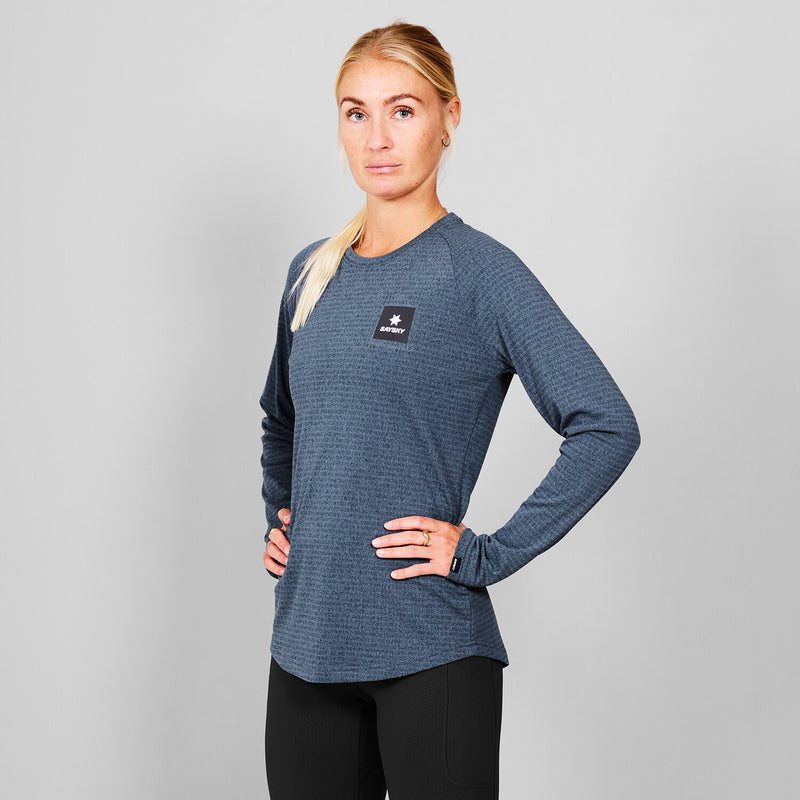 Saysky Blaze Long Sleeve Light Fleece Blå 2009 MWRFL02C2009