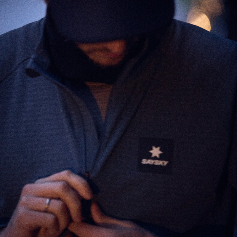 Saysky Blaze Half Zip Light Fleece Blå 2009 MWRFL03C2009