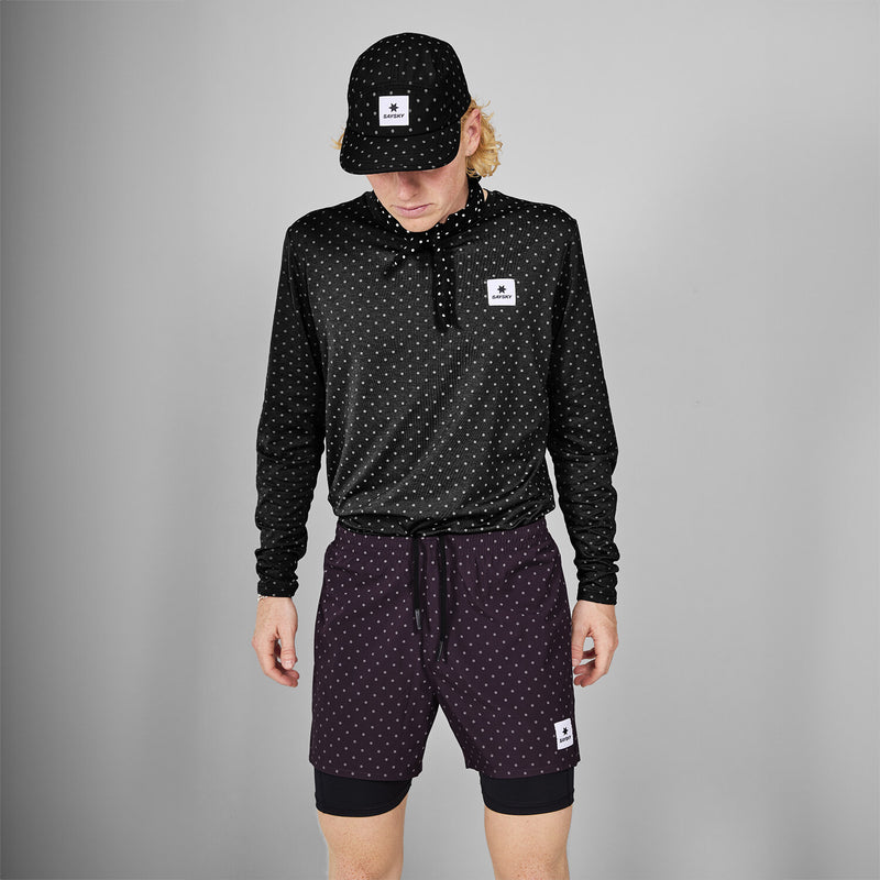 Saysky Reflective Polka Pace Long sleeve Sort Reflective Polka 1018 MMRLS02C1018