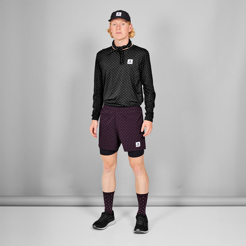 Saysky Combat Reflective High Socks Lilla 708 MUASO302C708