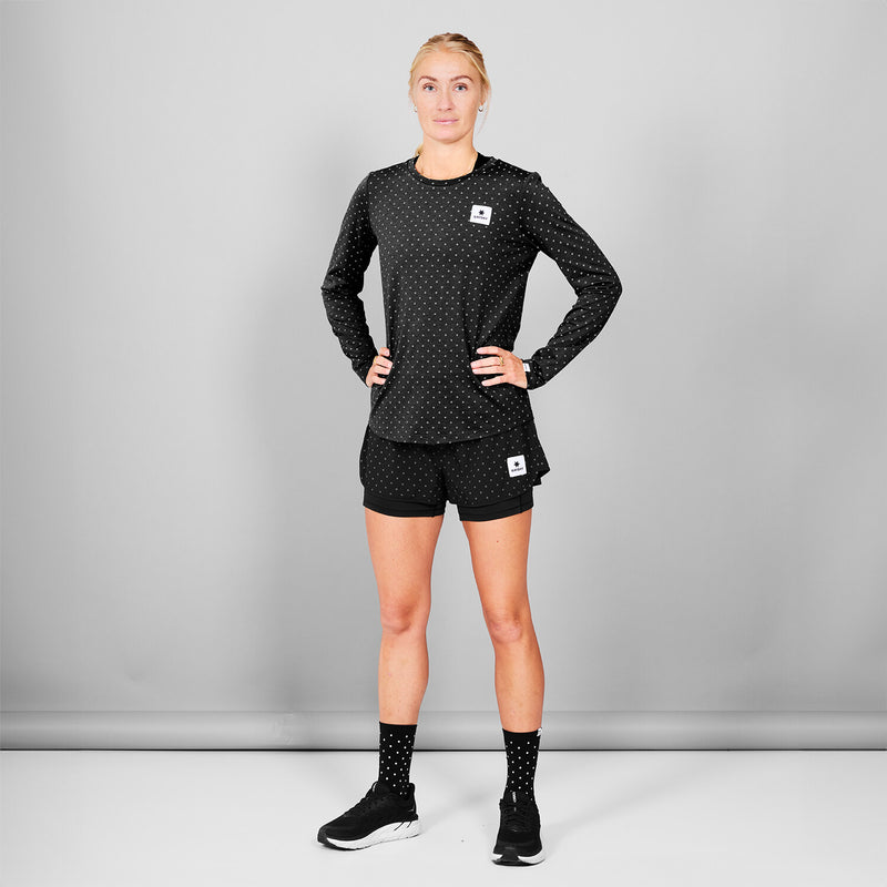 Saysky Combat Reflective High Socks Sort 901 MUASO302C901