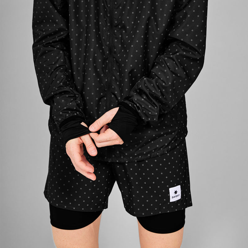 Saysky Reflective Polka Blaze Jacket Sort Reflective Polka 1018 MWRJA01C1018