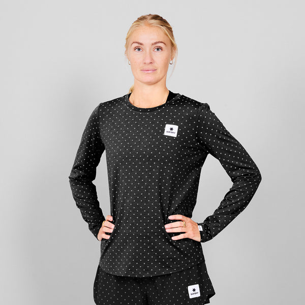 Saysky Reflective Polka Pace Long sleeve Sort Reflective Polka 1018 MWRLS01C1018