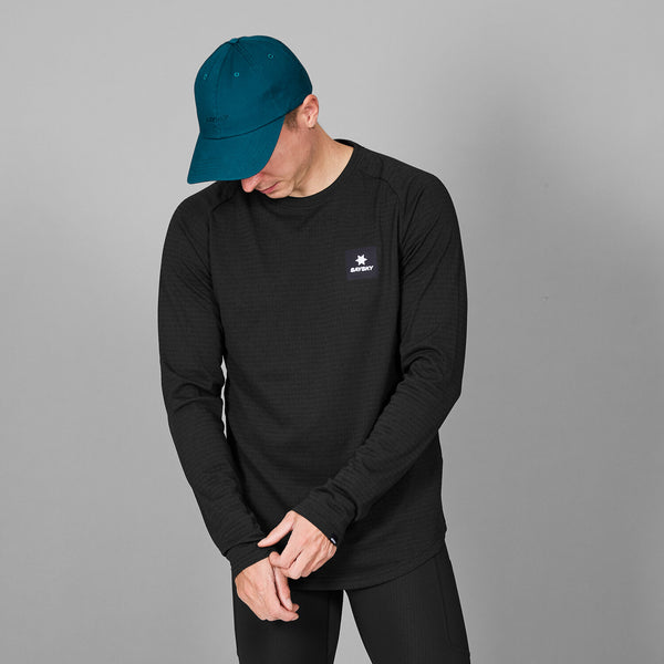 Saysky Blaze Long Sleeve Light Fleece Sort 9001 KMRFL02C9001