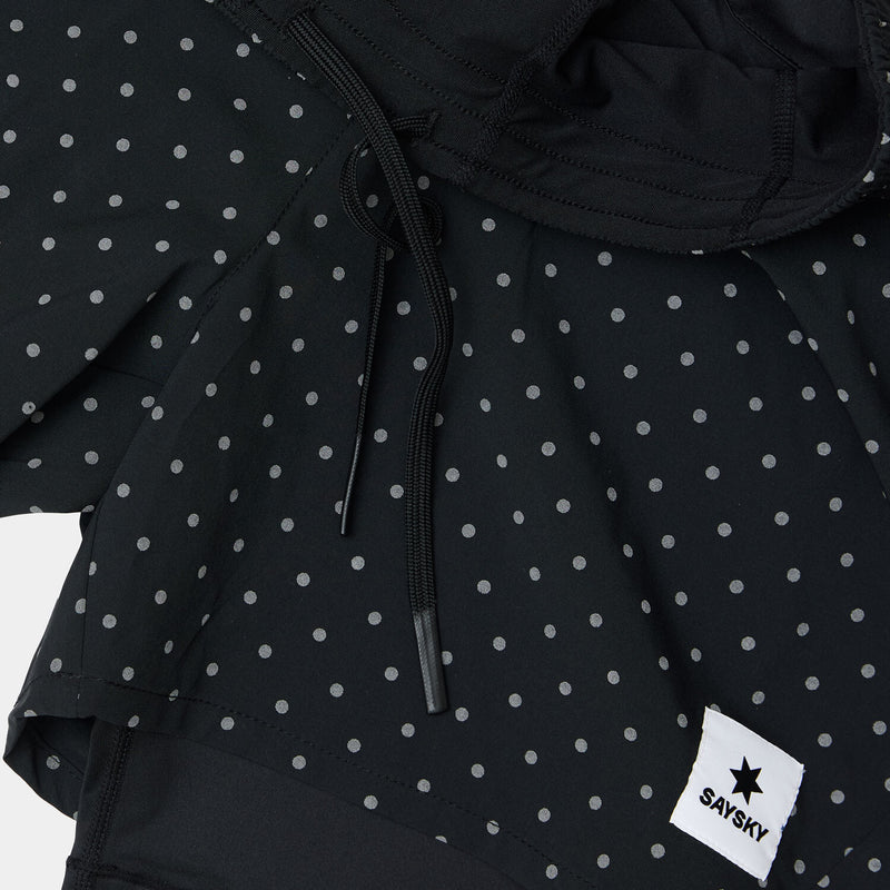 Saysky Reflective Polka 2 In 1 Pace Shorts 5" Sort Reflective Polka 1018 MMRSH01C1018