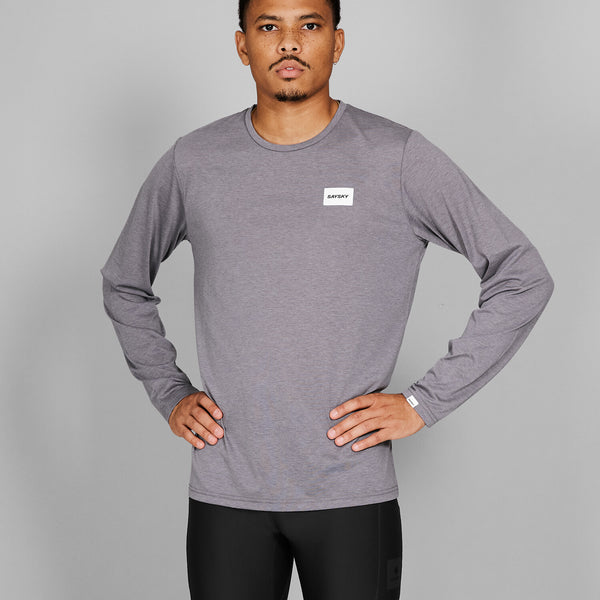 Saysky Clean Motion Long Sleeve Grå 6004 NMRLS51C6007