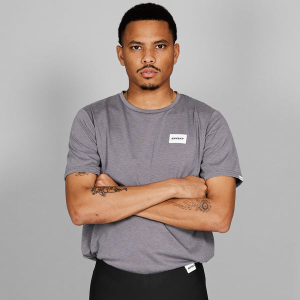 Saysky Clean Motion T-shirt Grå 6007 NMRSS51C6007