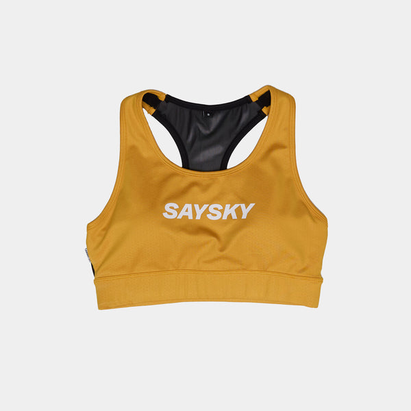 Saysky Logo Combat Sports Bra Gul 412 NWRSB30C412