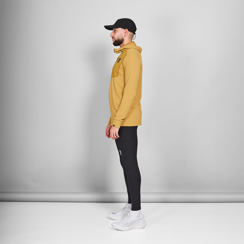 Saysky Combat Half Zip Fleece Hoodie Gul 414 NMRHO30C414