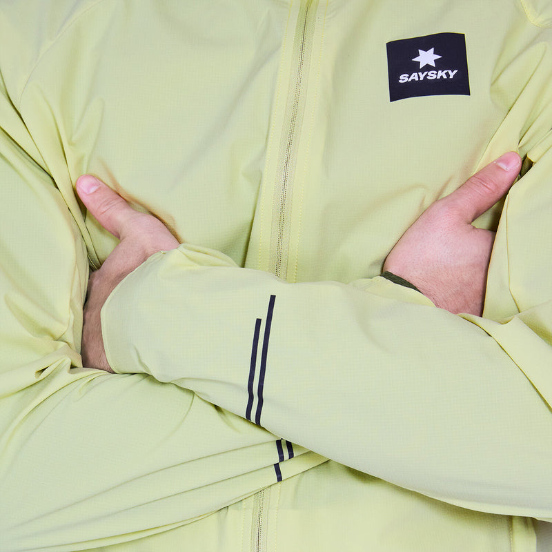 Saysky Clean Pace Flex Hooded Jacket Grøn 312 NMRJA20C312