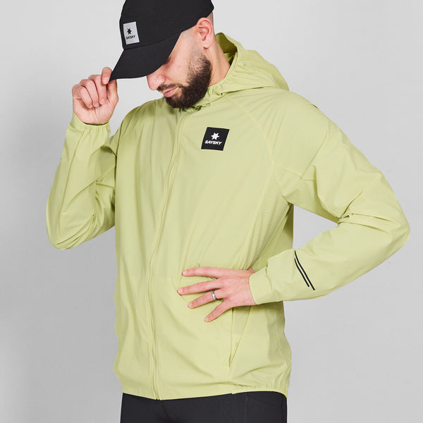 Saysky Clean Pace Flex Hooded Jacket Grøn 312 NMRJA20C312