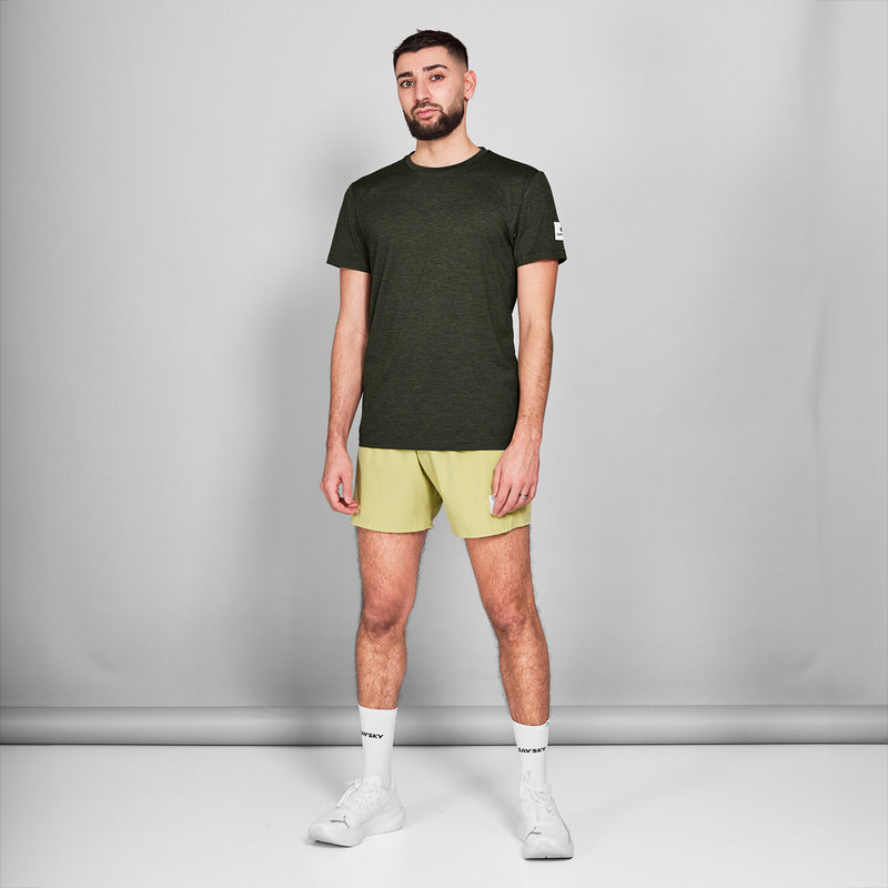 Saysky Pace Shorts 5'' Grøn 312 NMRSH21C312
